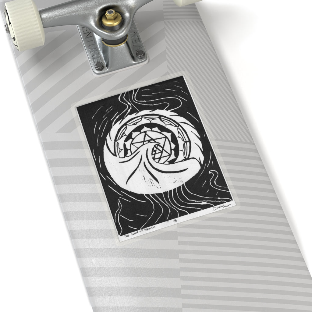 "Wave of Vibration" Sticker