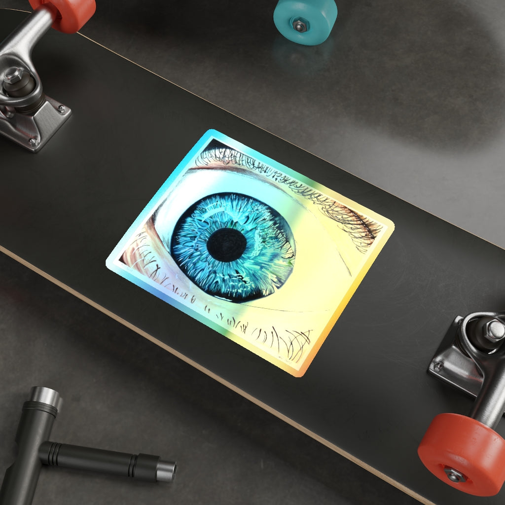 "I See You" Holographic Sticker