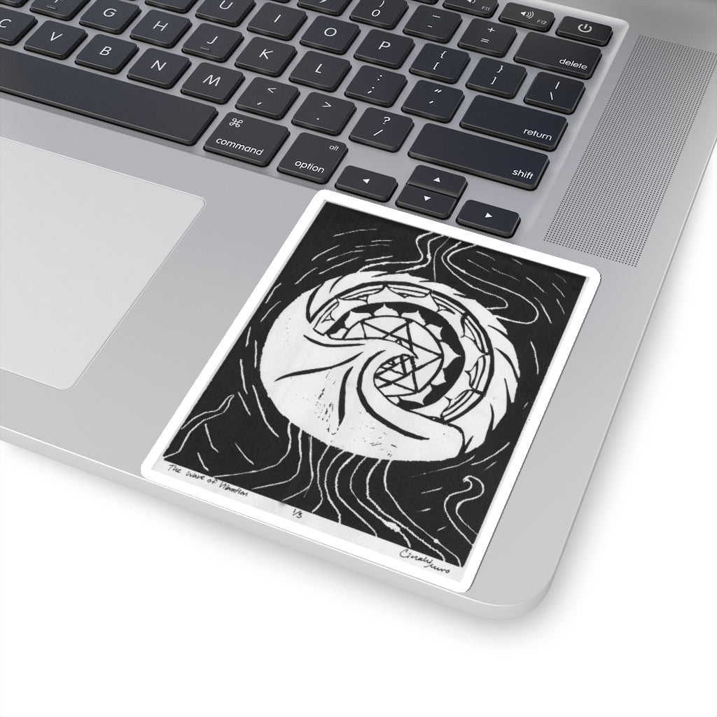 "Wave of Vibration" Sticker