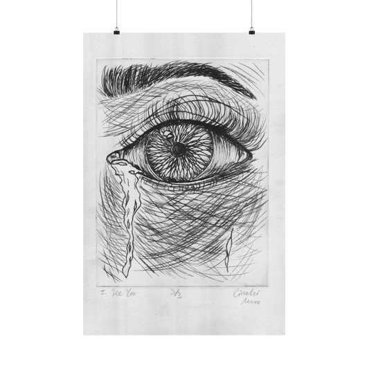 "I See You 2" Premium Matte Poster Print