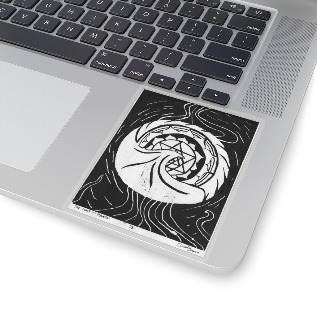 "Wave of Vibration" Sticker