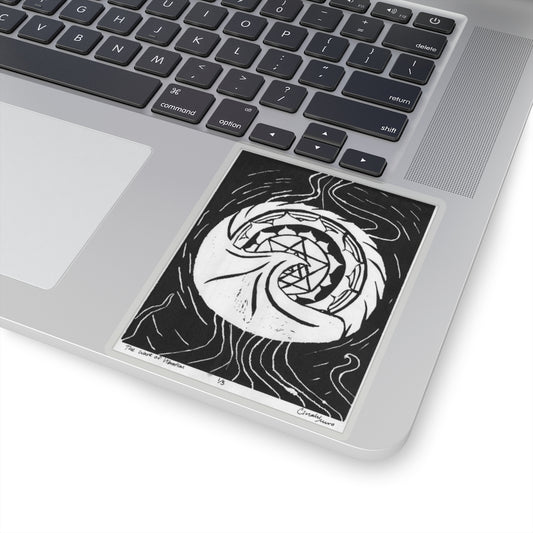 "Wave of Vibration" Sticker