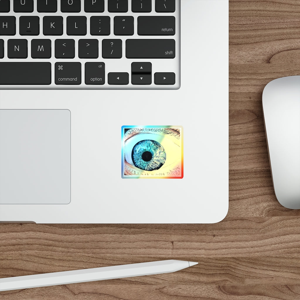 "I See You" Holographic Sticker
